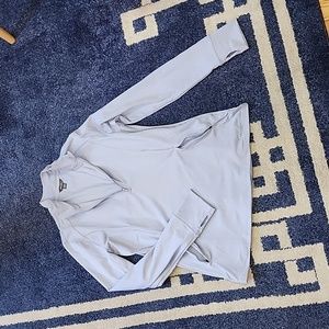 Eddie Bauer Women's Large Lavender Long Sleeve Quarter Zip